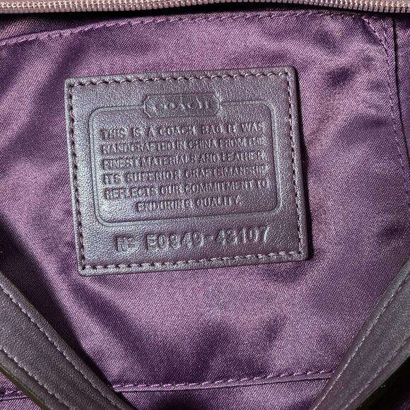 COACH CROSSBODY TOTE SOULDERBAG - Picture 5 of 6